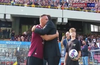 اشک های ریبری در مراسم خداحافظی از دنیای فوتبال