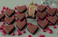 طرز تهیه شکلات شیری قلبی