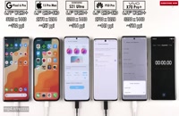 مقایسه باتری گوشی‌های S21 و iPhone 13 و Pixel 6