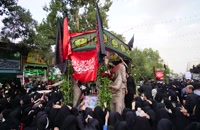 مراسم تشییع پیکر مطهر پنج شهید مدافع حرم
