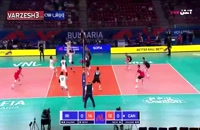 والیبال کانادا 0 - ایران 3