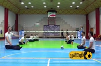 اردوی تیم ملی والیبال نشسته در حضور وزیر ورزش