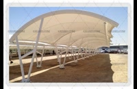سایبان اتومبیل کارخانه- سقف چادری خودرو- پارکینگ چادری ادارات- سایبان توقفگاه ارامستان