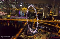 ویدیویی تماشایی از شهر Marina Bay سنگاپور