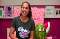 ویدیوی خوشمزه - کیک آرایی - آموزش تزیین کیک زیبا