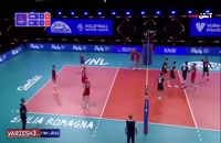 خلاصه بازی والیبال صربستان - ایران