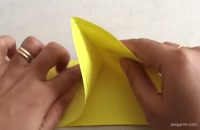 آموزش ساخت راحت چتر کاغذی تزئینی