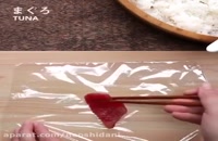 روش آسان برای تهیه ی سوشی در خانه