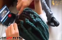 کلیپ ساخت اکستنشن مو مدل بافت طنابی در خانه