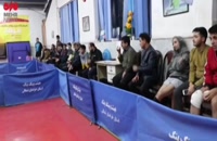 برگزاری مسابقات لیگ تنیس روی میز خراسان شمالی