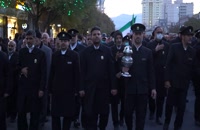 تشییع شهید مدافع امنیت حسن براتی در مشهد مقدس