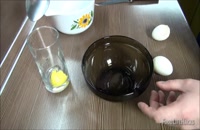 5 روش ساده برای جدا کردن زرده از سفیده تخم‌مرغ