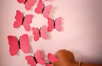 ۵ ایده جالب برای ساخت پروانه با کاغذ رنگی
