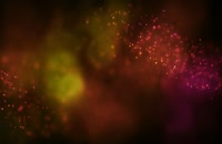 ویدیو فوتیج ذرات رنگی در فضا