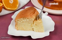 طرز تهیه کیک پودر پوست پرتقال