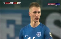 خلاصه مسابقه فوتبال استونی 2- جمهوری چک 6