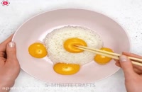 ترفند های جدید برای پخت تخم مرغ