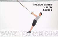 TRX ROW SERIES LEVEL 1_مجموعه حرکات رو سطح ۱
