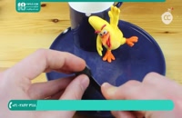روش ساخت عروسک خمیری به شکل پرنده