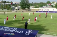 مسابقه فوتبال ایران 4 - افغانستان 1 (کافا زیر 20 سال)