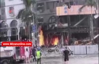 ویدیو لحظه انفجار در جنوب شرقی چین در شهر ژوهای