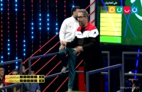 مهرداد میناوند و علی انصاریان در مسابقه شوتبال