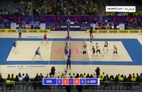 والیبال صربستان 0 - آلمان 3