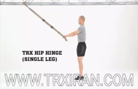 TRX hip hinge single leg