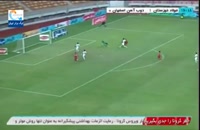 خلاصه مسابقه فوتبال فولاد خوزستان 1 - ذوب آهن 0