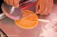 ویدیو روش درست کردن شیرینی دالگونا کره ای