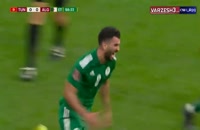 خلاصه بازی تونس 0 - الجزایر 2