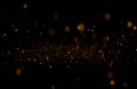 ویدیو فوتیج ذرات طلایی بوکه