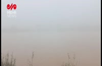 فیلمی از مه غلیظ در اهواز