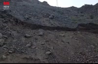ویدیو عملیات لق‌گیری جاده چالوس