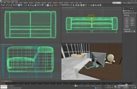 3ds max Using Isolate Selection and Lock Selection