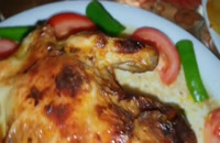 پخت آسان مرغ کبابی در فر