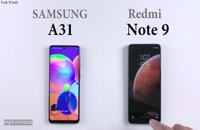 مقایسه سرعت دو گوشی SAMSUNG A31 و Redmi Note 9