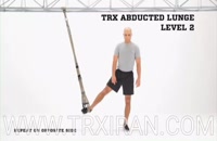 TRX ABDUCTED LUNGE LEVEL 2_لانج تعادلی سطح2
