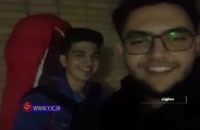 فیلم کوهنورد ۲۱ ساله اصفهانی، قبل از بروز حادثه در دماوند